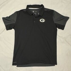 Men’s Nike NFL Green Bay Packers Training Polo Size L